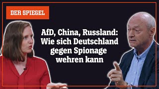 Spitzengespräch: Spionage-Thriller Deutschland? Wie sich Geheimdienste wehren können | DER SPIEGEL