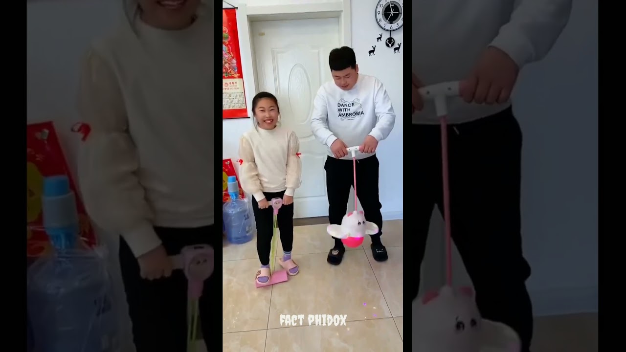 “Dad vs Daughter Jump Battle 😱 | Who Did It Better?” 