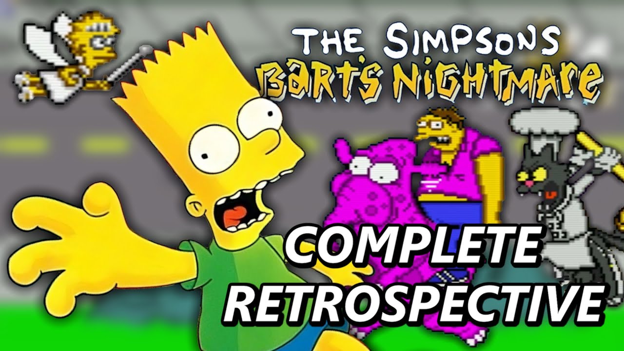 Bart's Nightmare - Ranking Every Simpsons Game