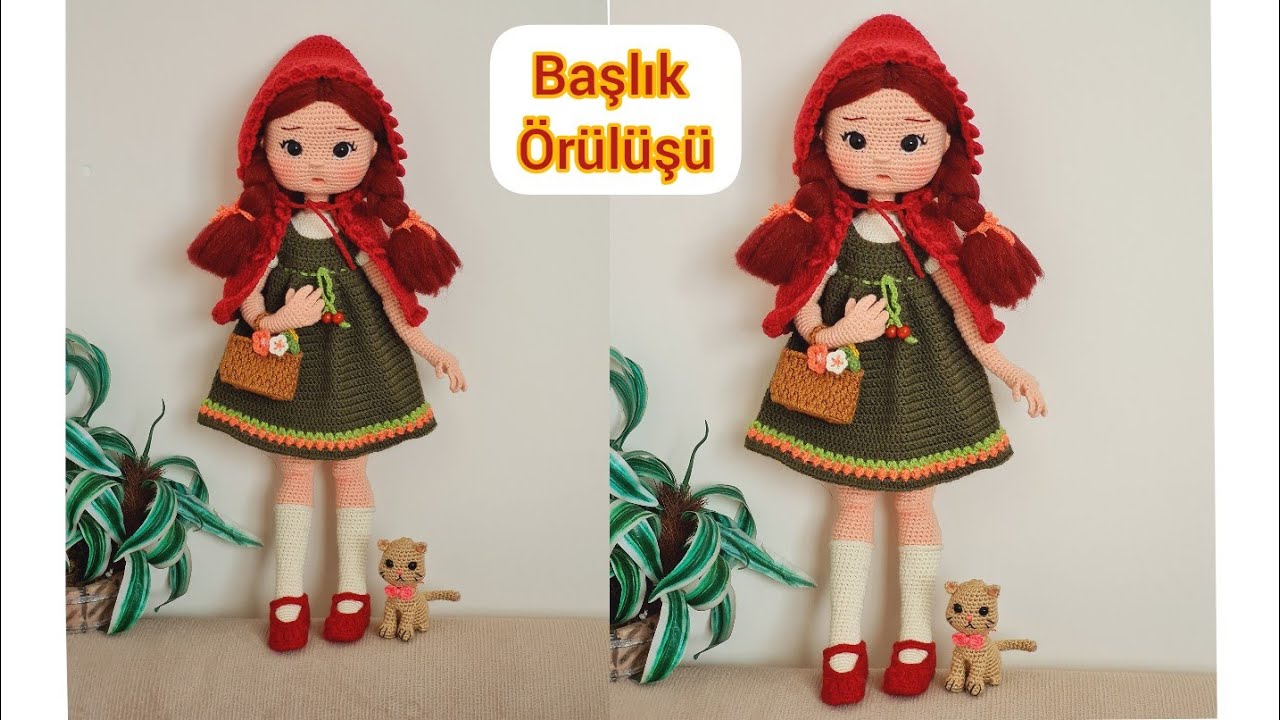 Kırmızı Başlıklı Kız (Başlık örülüşü) (ENG subtitles on )