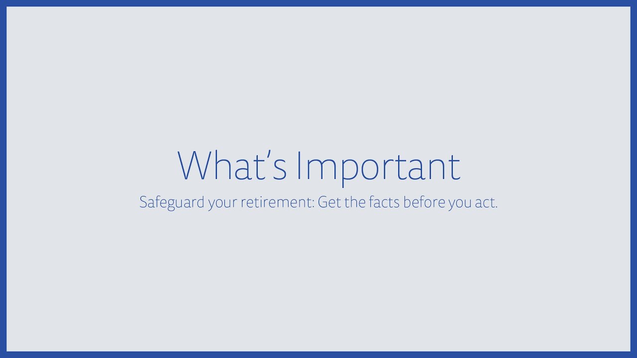 What’s Important - BC's Teachers’ Pension Plan