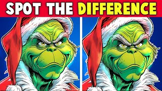 Spot the Difference 🎅🎄 Christmas Find the Differences Picture Puzzle