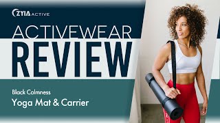 Review: Black Calmness Yoga Mat #869 & Black Yoga Mat Carrier #875 screenshot 5