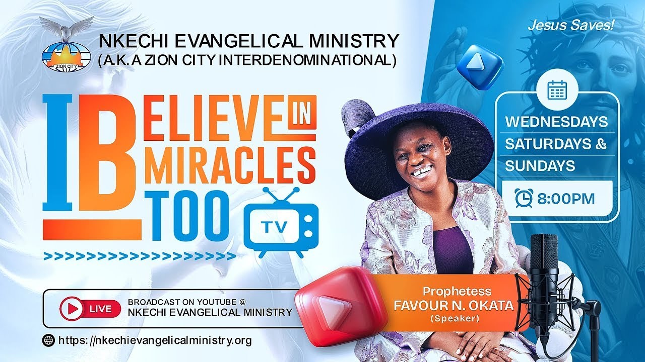 I BELIEVE IN MIRACLES TOO TV: DO WHAT GOD INSTRUCTED YOU TO DO. - YouTube