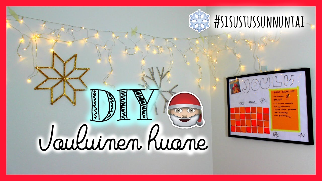 DIY jouluinen huone #sisustussunnuntai   | Sleeping Beauty 2014