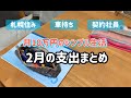 【月10万円のシンプル生活】車持ち/コールセンター/契約社員/低収入/家計簿/支出/節約生活/緩和ケア