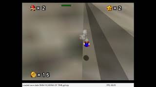 (SM64OoT) Cannon License Skip