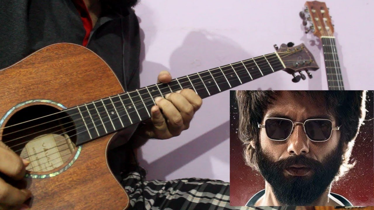 Kaise Hua Guitar Tabs With Backing Track Kabir Singh Shahid Kapoor