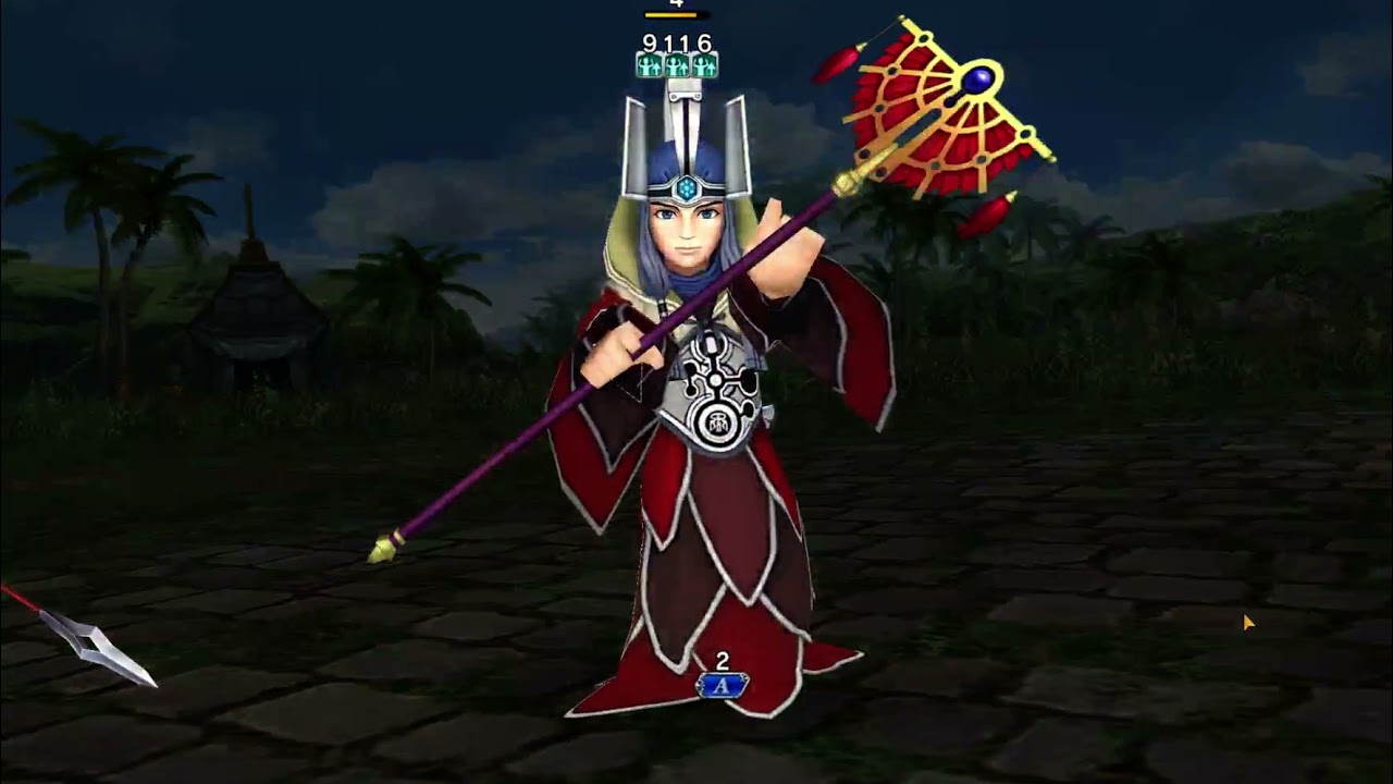 DFFOO [JP][Act 3 Chapter 8 Part 1] Braska spamming Curaga in Kain's FT with Auron / Ramza fd