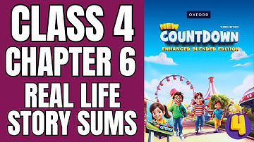 Countdown 4 Exercise 6 Real Life Story Sums| New Third Edition Book 4 | Math with Afshan