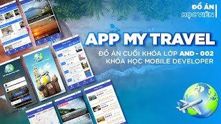 Đồ án lập trình App MY TRAVEL | Mobile Dev | Green Academy screenshot 5