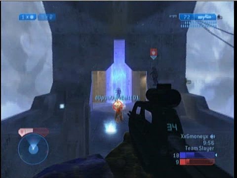 Halo 2 Lockout Team Slayer Gameplay Multiplayer Footage ORIGINAL XBOX Classic Xbox Live