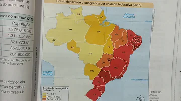 Em que faixa de densidade demográfica está a unidade federativa onde você vive na Bahia?