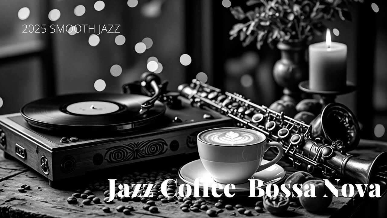 Relaxing Study Jazz 🎄☕ Cozy Christmas & New Year Cafe Jazz with Smooth Piano & Bossa Nova