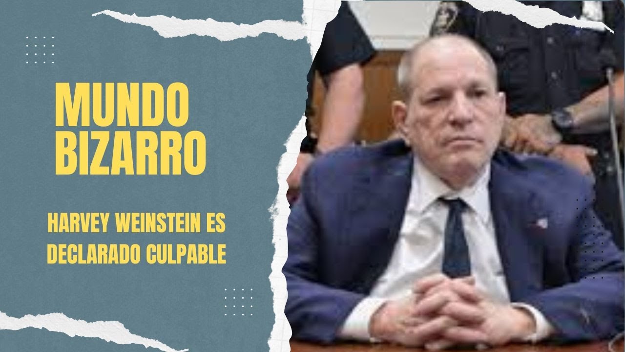 Undo Bezero MUNDO BIZARRO: Harvey Weinstein es declarado culpable - YouTube