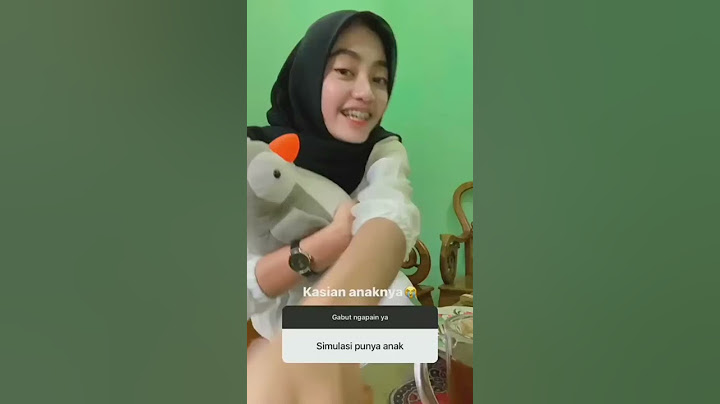 mas Nemo dan mbak Eka #simulasi punya anak😍