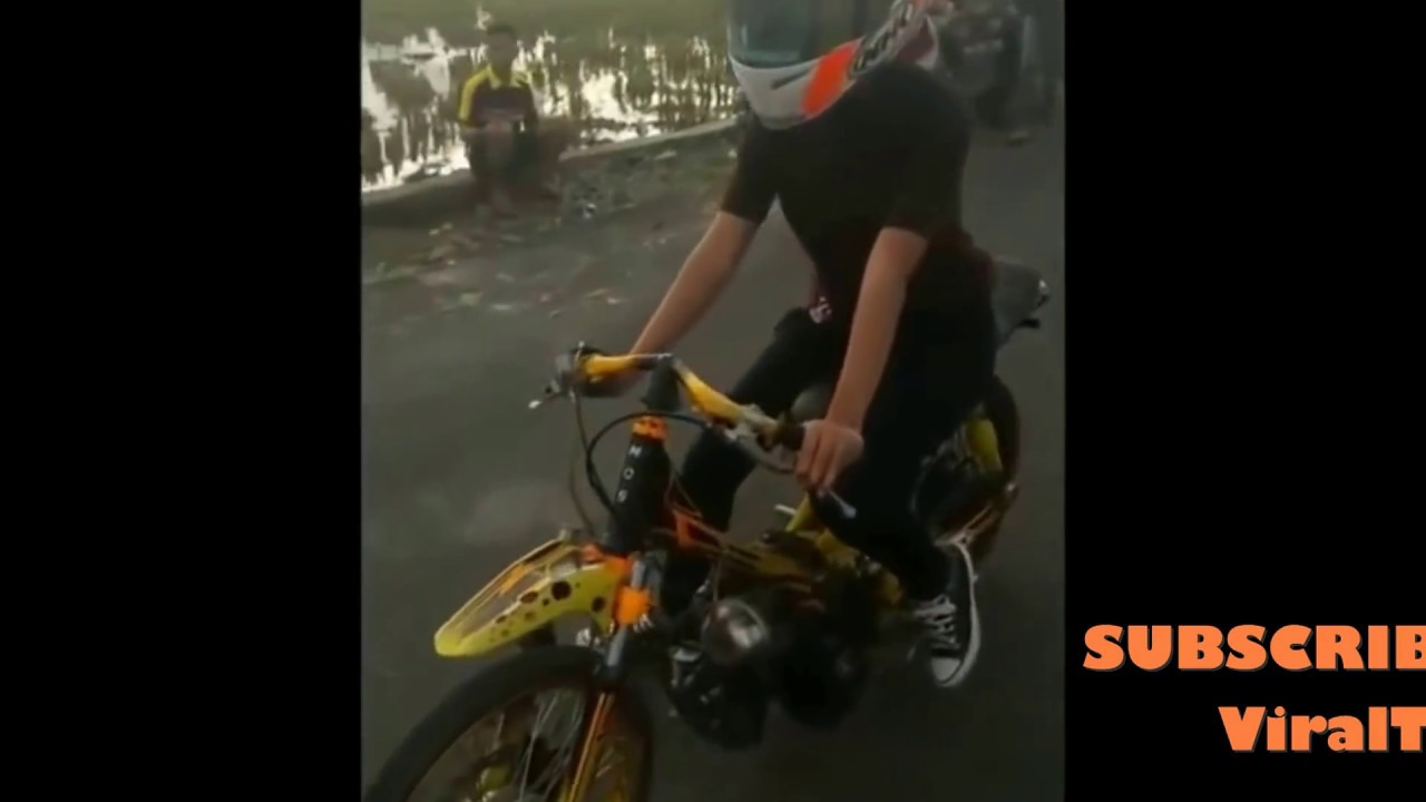 Kecelakaan Drag Motor Joki Cewe Viral YouTube