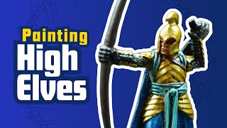 Lets Paint Some High Elves In Painting Workshop Magazine 2