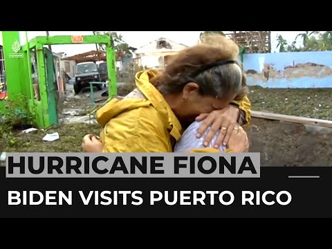 Biden announces new aid for puerto rico after hurricane fiona