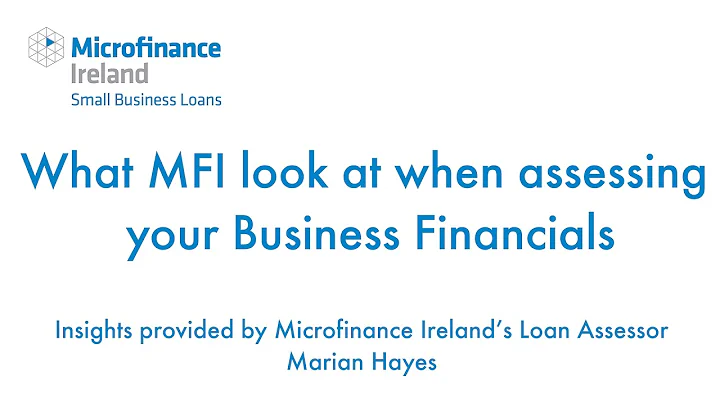Assessing your Business Financials - Marian Hayes
