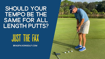 Should Your Tempo Be the Same For All Length Putts?