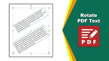 How to Rotate and Mirror Text Inside PDF Documents in PDF-XChange Editor