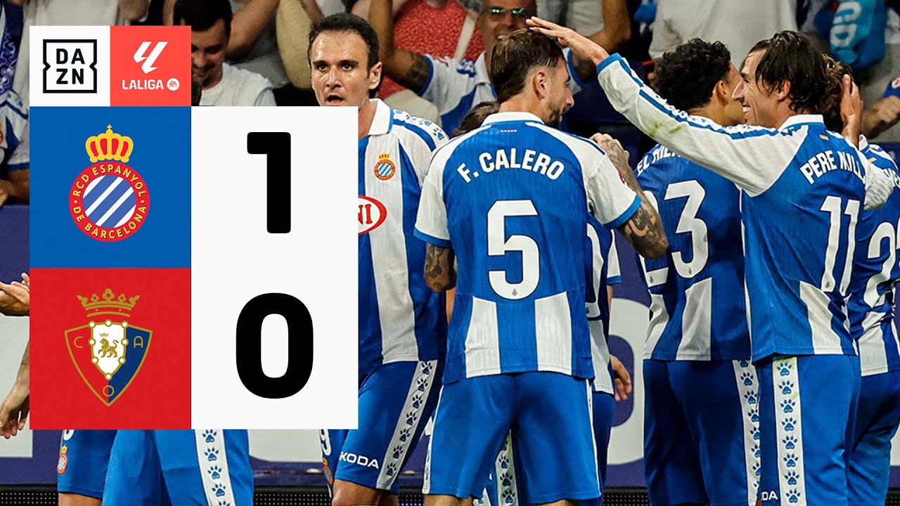 RCD Espanyol vs CA Osasuna (1-0) | Resumen y goles | Highlights LALIGA ...