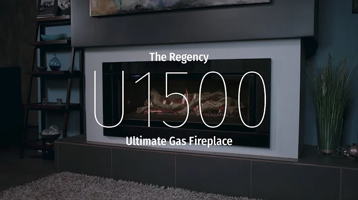 Ultimate U1500E Linear Gas Fireplace by Regency
