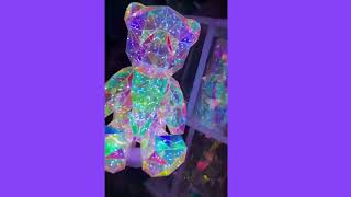 Light teddy bear