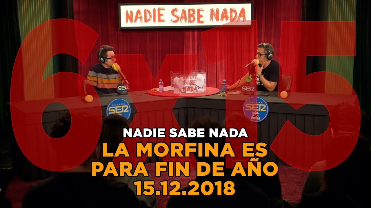 NADIE SABE NADA 6x15 | La morfina es para fin de año