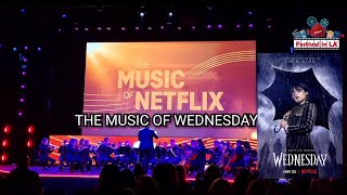 The Music of Wednesday Live Orchestra Performance. Music by Chris Bacon & Danny Elfman