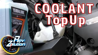 How to Top Up Coolant on a Motorcycle