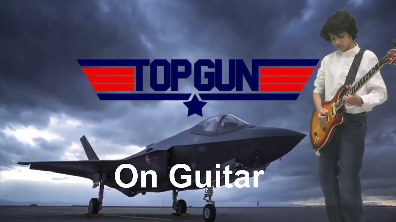 Top Gun theme on guitar with my visuals of USA Ricky Jandhyala YouTube