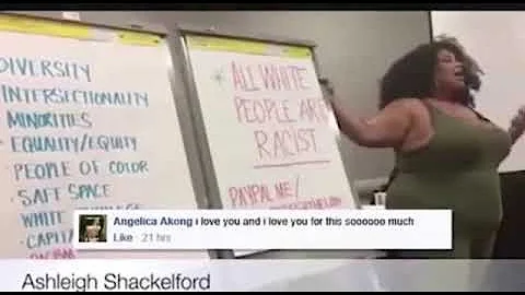 Ashleigh Shackleford - All White People are Racist