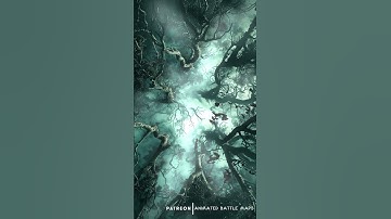 D&D | Haunted Woods Part 2 No Grid | Animated Battle Maps