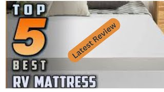 ✅ Top 5 Best RV Mattresses in 2025 | Ultimate Comfort & Sleep Guide!
