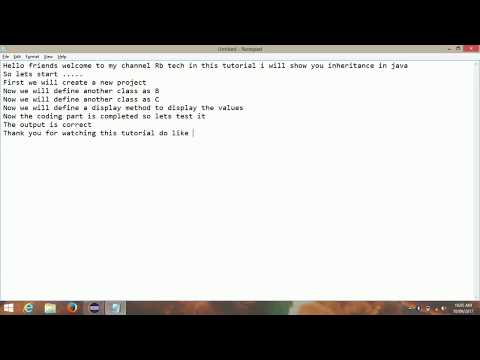 Multilevel Inheritance in Java