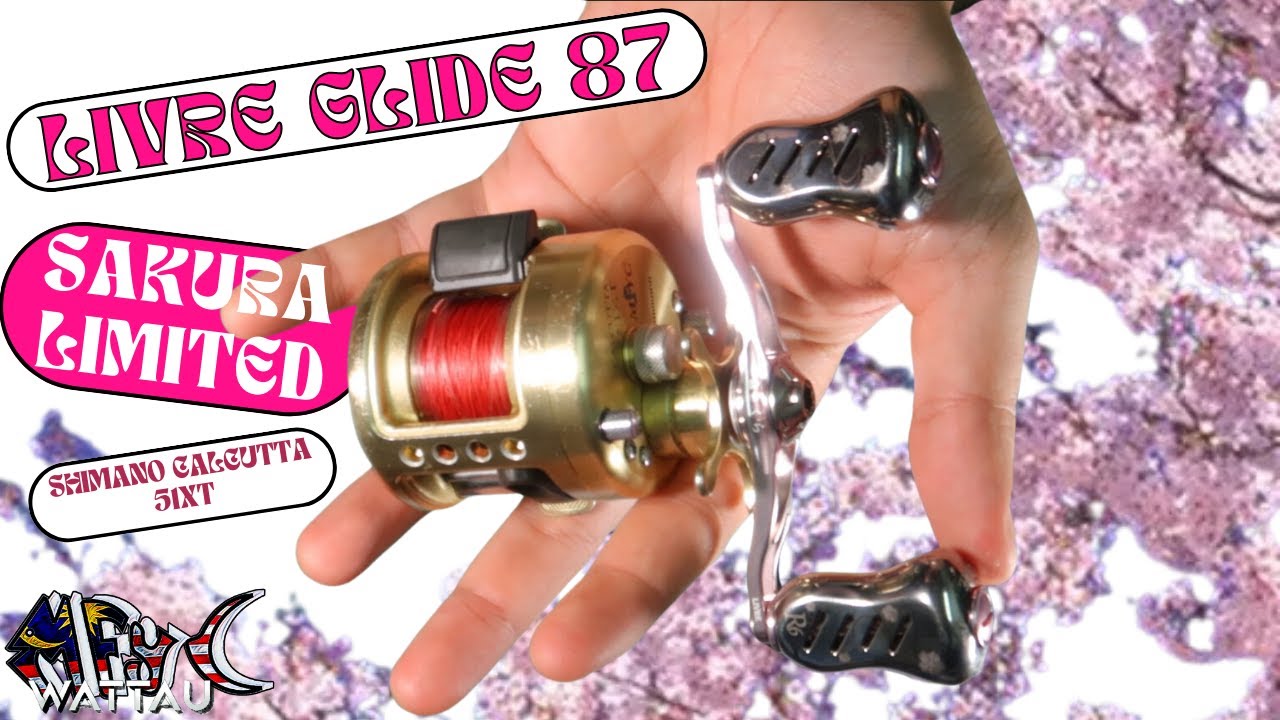 Livre Glide 87 Sakura Limited Shimano Calcutta 51xt - YouTube