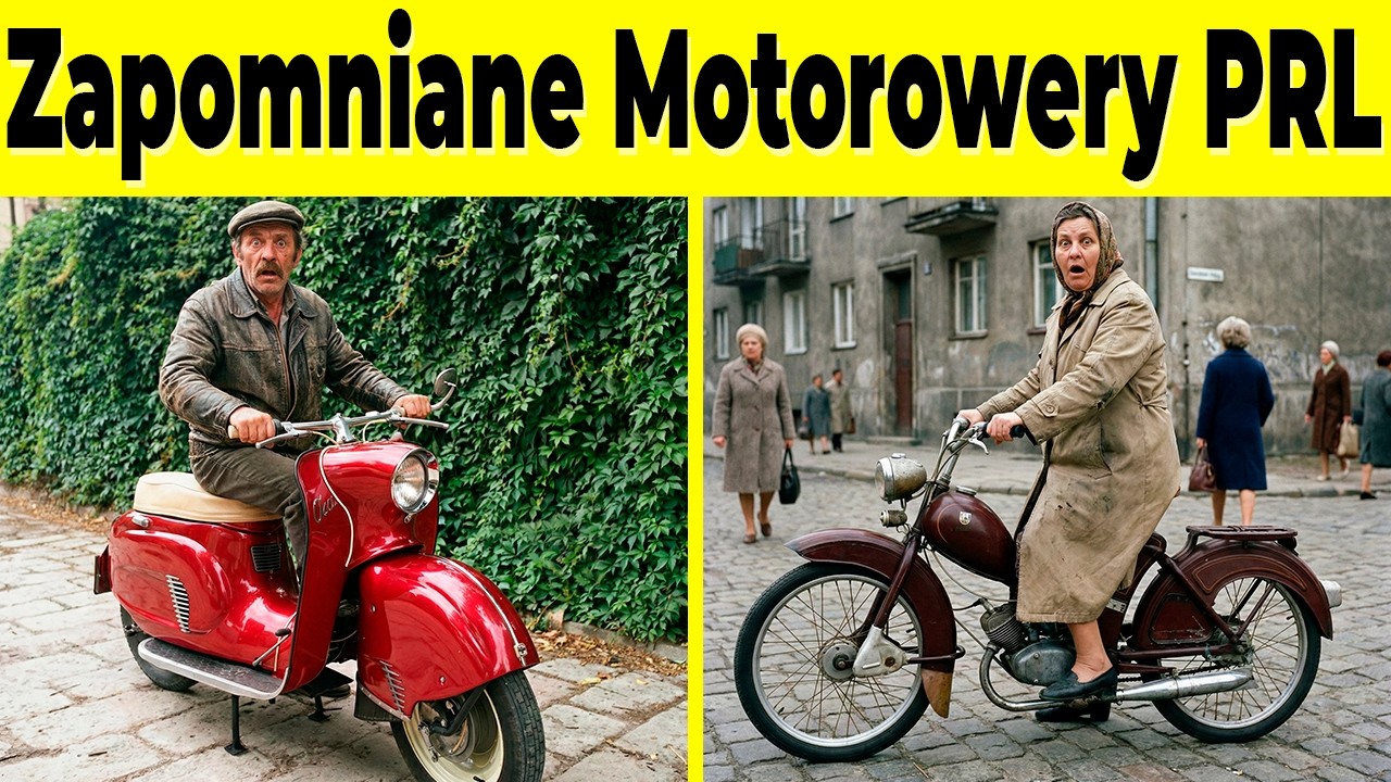 10 Motorowerów z PRL, Które Zniknęły z Dróg!