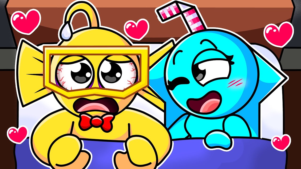 AQUA & BAILEY NO PUEDEN DORMIR 😰 (sprunki)