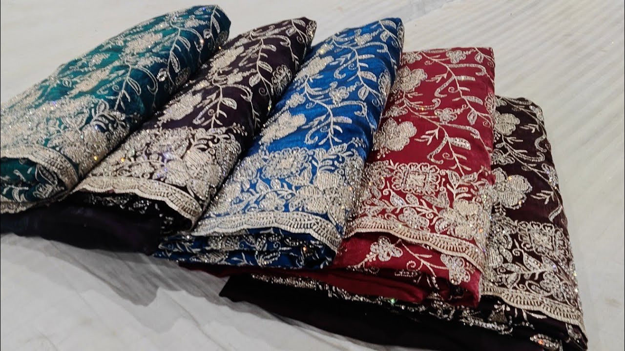 Astonishing JAAL Work Sarees Stunning Looks