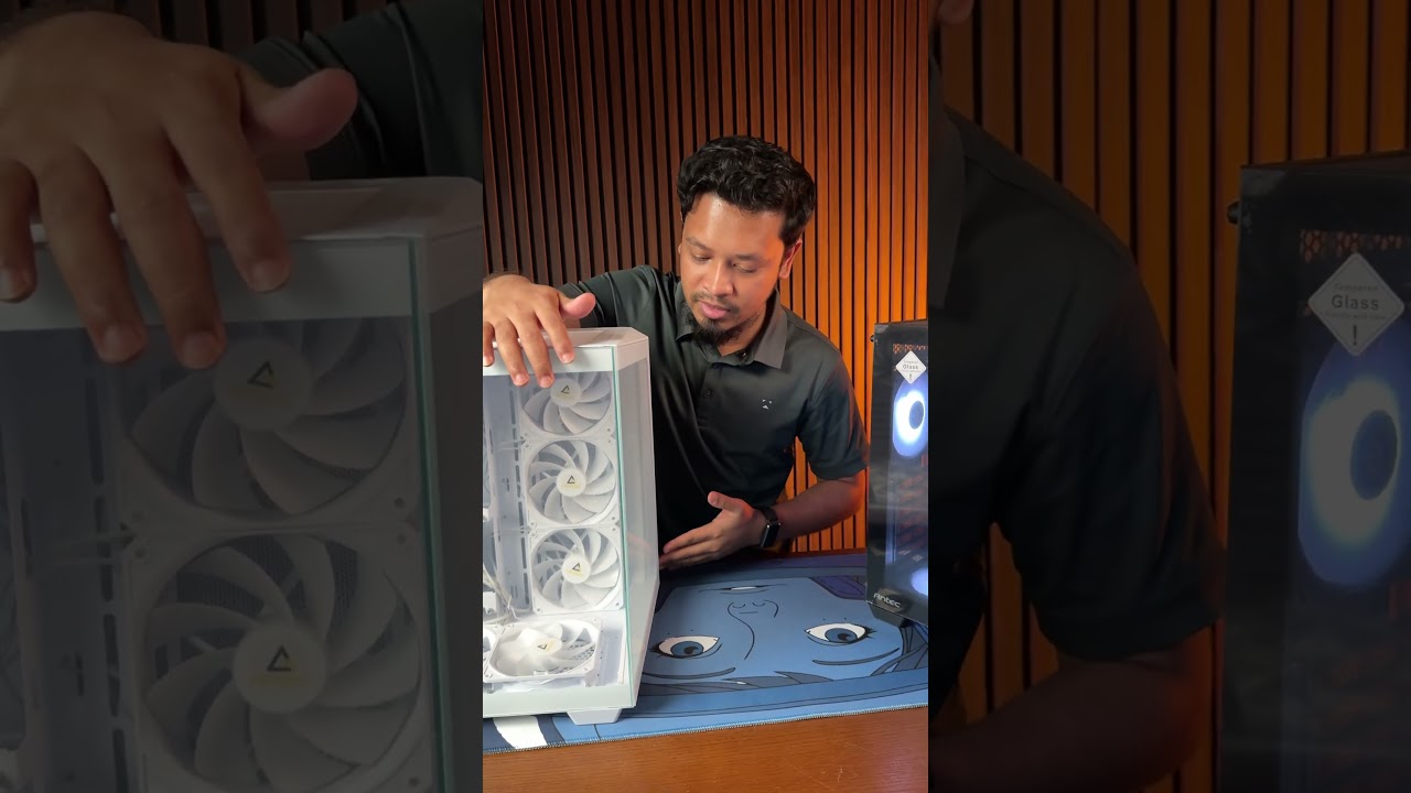 ১২,৫০০ টাকায় ৬ টা Reverse ফ্যান With PWM & ARGB and BTF Motherboard Support। Antec C5 ARGB Case