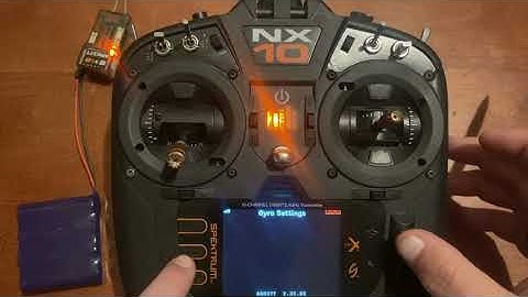 Spektrum NX Setup: AS3X and Safe Setup