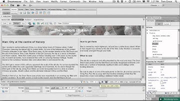 Styling Layouts With Fluid Grids in Dreamweaver CS6