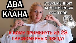 Два лагеря парфюмерных блогеров🧉Нишево-селективные (холодные) и классические люксовые (теплые)