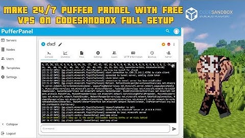 PufferPanel Setup | Minecraft Server Free 1GB - 128GB | Free VPS [No Credit Card Required]