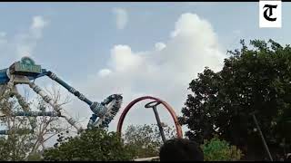 Joyride breaks down in Kankaria adventure Park in Ahmedabad
