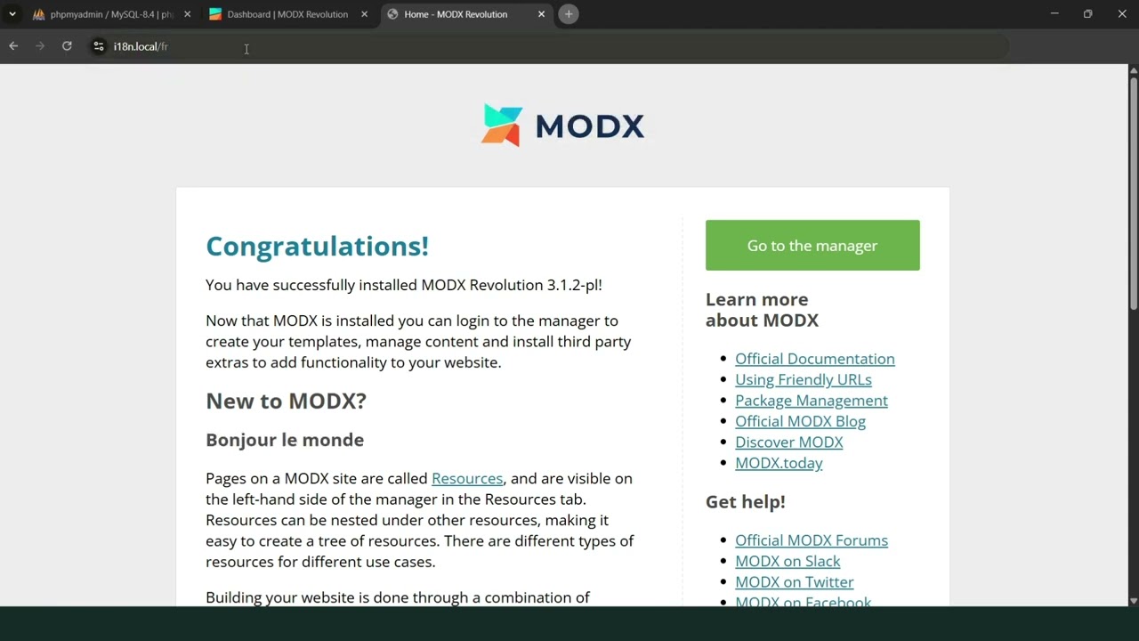 i18n – Multilingual Translation and Language Routing for MODX