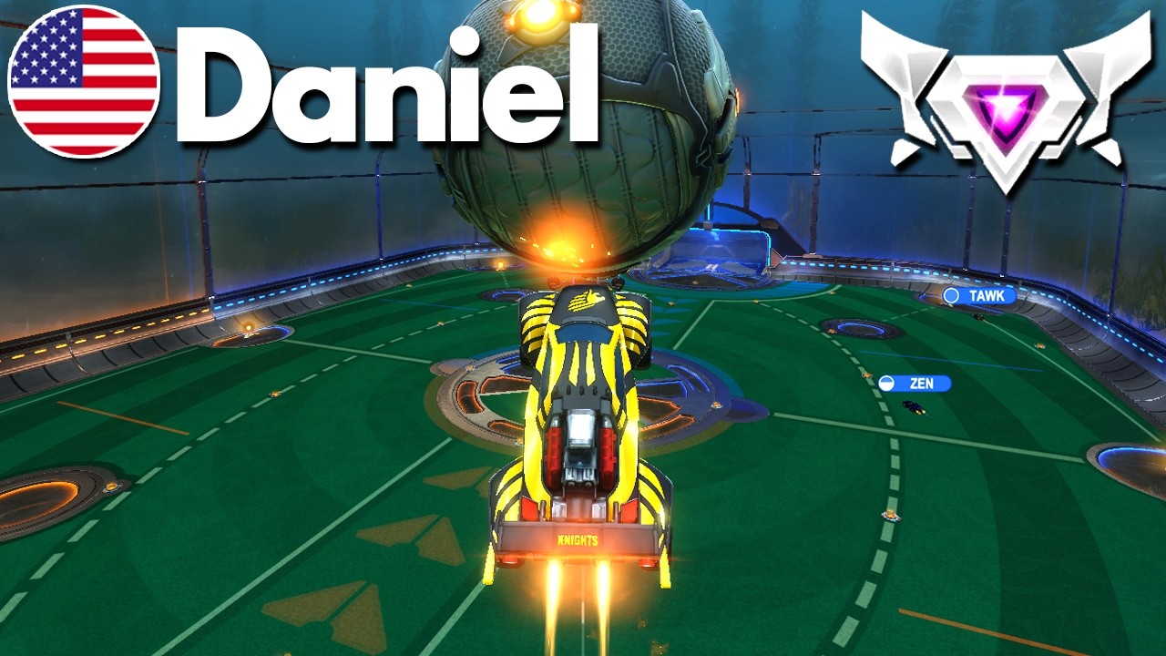 DANIEL FANTASTIC Rocket League Gameplay (SSL 2v2) - YouTube