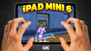 iPad Mini 6 PUBG Test With Handcam 😍 HD Graphics Performance 🔥 iOS 26.1 Livik Gameplay!